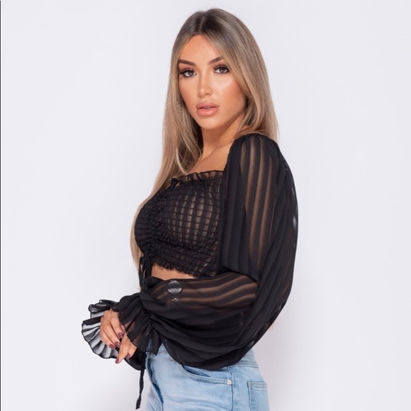 ❤︎ 𝕊𝕙𝕖𝕖𝕣 ℂ𝕣𝕠𝕡 𝔹𝕝𝕠𝕦𝕤𝕖 - Picture 3 of 8